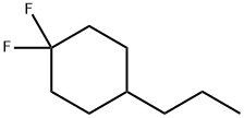 1,1-DIFLUORO-4-N-PROPYLCYCLOHEXANE Struktur