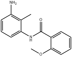 N-(3-Amino-2-methylphenyl)-2-methoxybenzamide Struktur