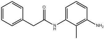 N-(3-Amino-2-methylphenyl)-2-phenylacetamide Struktur