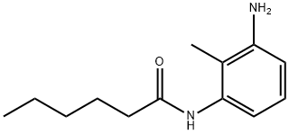 N-(3-Amino-2-methylphenyl)hexanamide Struktur