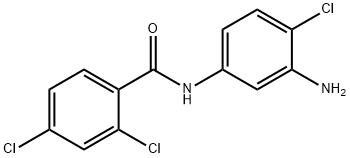 N-(3-Amino-4-chlorophenyl)-2,4-dichlorobenzamide Struktur