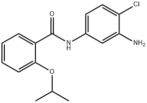 N-(3-Amino-4-chlorophenyl)-2-isopropoxybenzamide Struktur