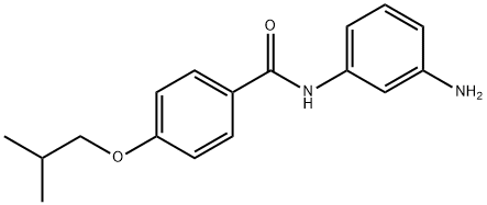 N-(3-Aminophenyl)-4-isobutoxybenzamide Struktur