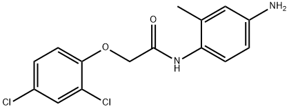 N-(4-Amino-2-methylphenyl)-2-(2,4-dichlorophenoxy)acetamide Struktur