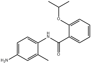 N-(4-Amino-2-methylphenyl)-2-isopropoxybenzamide Struktur