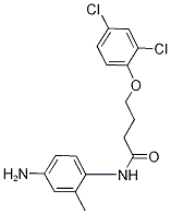 N-(4-Amino-2-methylphenyl)-4-(2,4-dichlorophenoxy)butanamide Struktur