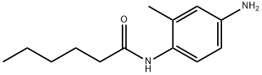 N-(4-Amino-2-methylphenyl)hexanamide Struktur