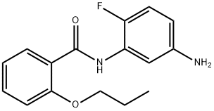 N-(5-Amino-2-fluorophenyl)-2-propoxybenzamide Struktur