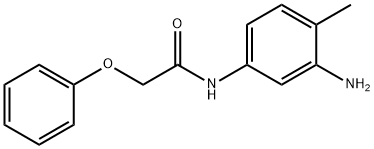 N-(3-amino-4-methylphenyl)-2-phenoxyacetamide Struktur