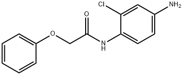 N-(4-amino-2-chlorophenyl)-2-phenoxyacetamide Struktur