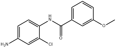 N-(4-amino-2-chlorophenyl)-3-methoxybenzamide Struktur