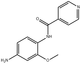 N-(4-amino-2-methoxyphenyl)isonicotinamide Struktur