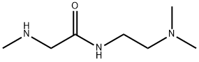 N-[2-(dimethylamino)ethyl]-2-(methylamino)acetamide Struktur