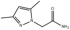 2-(3,5-dimethyl-1H-pyrazol-1-yl)acetamide Struktur