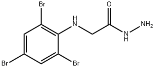 2-[(2,4,6-tribromophenyl)amino]acetohydrazide Struktur