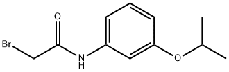 2-Bromo-N-(3-isopropoxyphenyl)acetamide Struktur