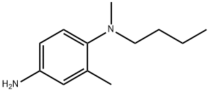 N-1-Butyl-N-1,(2-dimethyl)-1,4-benzenediamine Struktur