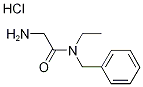 2-Amino-N-benzyl-N-ethylacetamide hydrochloride Struktur