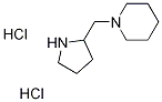 1-(2-Pyrrolidinylmethyl)piperidine dihydrochloride Struktur