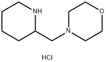 4-(2-Piperidinylmethyl)morpholine dihydrochloride Struktur