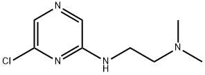 N1-(6-Chloro-2-pyrazinyl)-N2,N2-dimethyl-1,2-ethanediamine Struktur