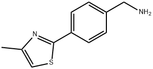 4-(4-Methyl-thiazol-2-yl)-benzylamine Struktur