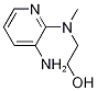 2-[(3-Amino-2-pyridinyl)(methyl)amino]-1-ethanol Struktur