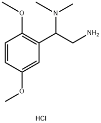 1-(2,5-Dimethoxy-phenyl)-N*1*,N*1*-dimethyl-ethane-1,2-diamine dihydrochloride Struktur