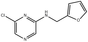 N-(6-Chloro-2-pyrazinyl)-N-(2-furylmethyl)amine Struktur