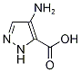 1H-pyrazole-5-carboxylic acid, 4-amino- Struktur