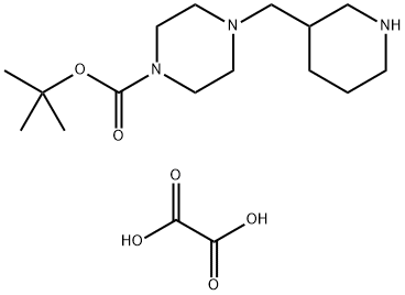 1-piperazinecarboxylic acid, 4-(3-piperidinylmethyl)-, 1,1 Struktur