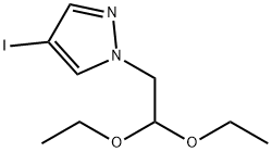 1-(2,2-Diethoxyethyl)-4-iodo-1H-pyrazole Struktur