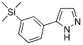 5-[3-(Trimethylsilyl)phenyl]-1H-pyrazole Struktur