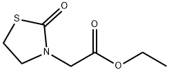 Ethyl 2-(2-oxo-1,3-thiazolan-3-yl)acetate Struktur