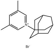 1-(1-Adamantyl)-3,5-dimethylpyridinium bromide Struktur