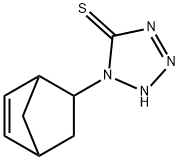 1-Bicyclo[2.2.1]hept-5-en-2-yl-1H-tetrazole-5-thiol Struktur