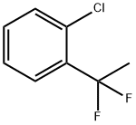 1-Chloro-2-(1,1-difluoroethyl)benzene Struktur