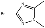 1,2,4-1H-三氮唑,3-溴-1,5-二甲基-, 56616-93-4, 結(jié)構(gòu)式