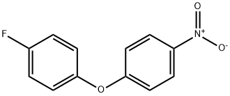 1-(4-Fluorophenoxy)-4-nitrobenzene Struktur