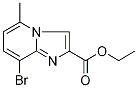 Ethyl 8-bromo-5-methylimidazo[1,2-a]pyridine-2-carboxylate 98% Struktur