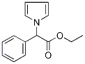 Ethyl phenyl(1H-pyrrol-1-yl)acetate Struktur