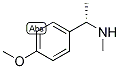 (1S)-1-(4-Methoxyphenyl)-N-methylethylamine Struktur