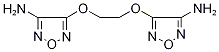 4,4'-[Ethane-1,2-diylbis(oxy)]bis(1,2,5-oxadiazol-3-amine) Struktur