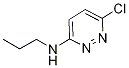 6-Chloro-N-propylpyridazin-3-amine Struktur