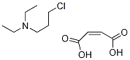 N-(3-Chloropropyl)diethylamine maleate Struktur