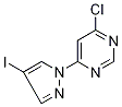 4-Chloro-6-(4-iodo-1H-pyrazol-1-yl)pyrimidine 98% Struktur