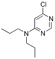 6-Chloro-N,N-dipropylpyrimidin-4-amine Struktur