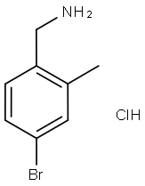 4-BROMO-2-METHYLBENZYLAMINE Hydrochloride Struktur