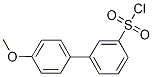 3-(4-Methoxyphenyl)benzenesulphonyl chloride Struktur