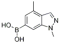 1,4-Dimethyl-1H-indazole-6-boronic acid Struktur